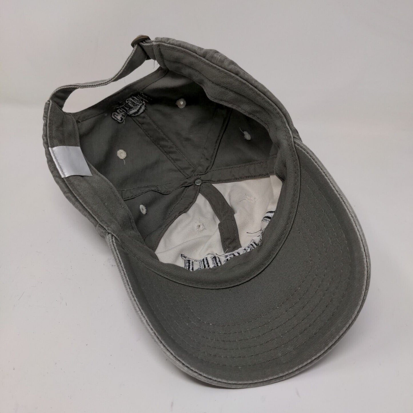 Cargill Men's Slideback Hat Gray Embroidered Logo Retro Styling