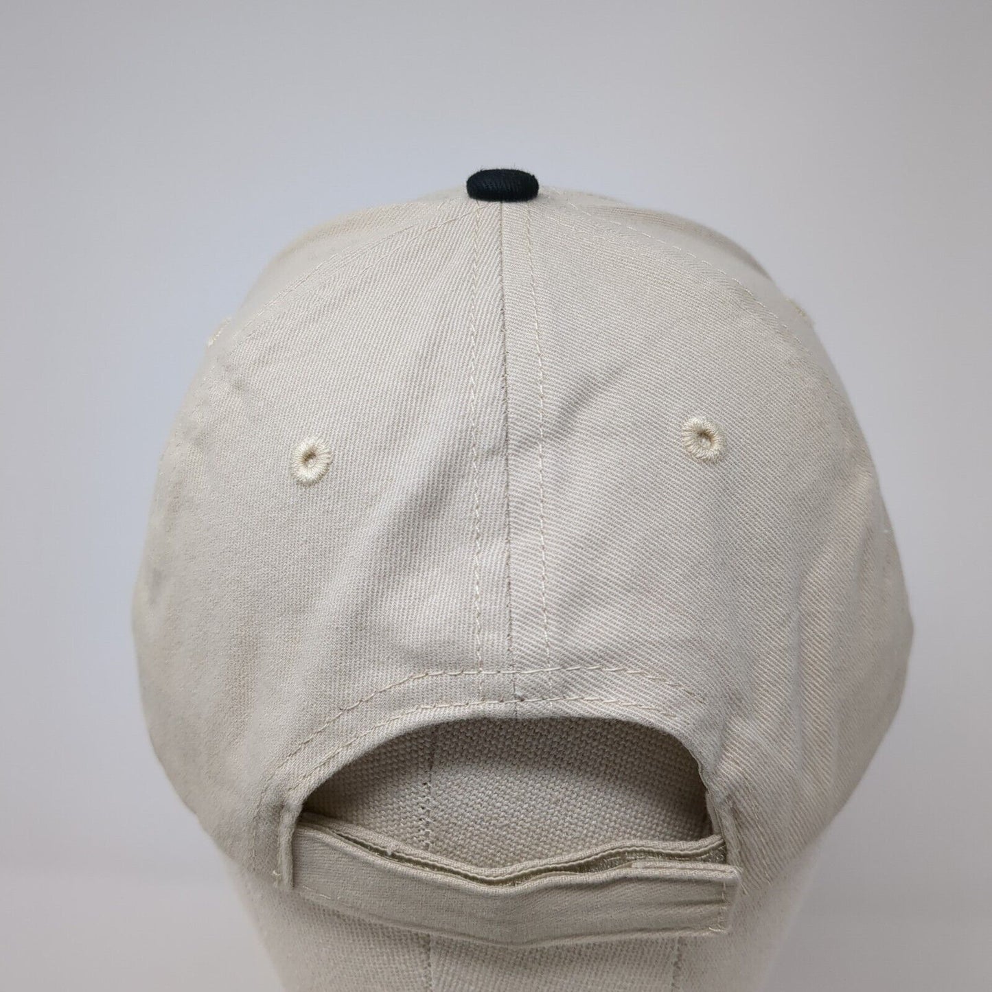 R|W Investment Management Strapback Hat Tan OS Adjustable Embroidered Hit Wear