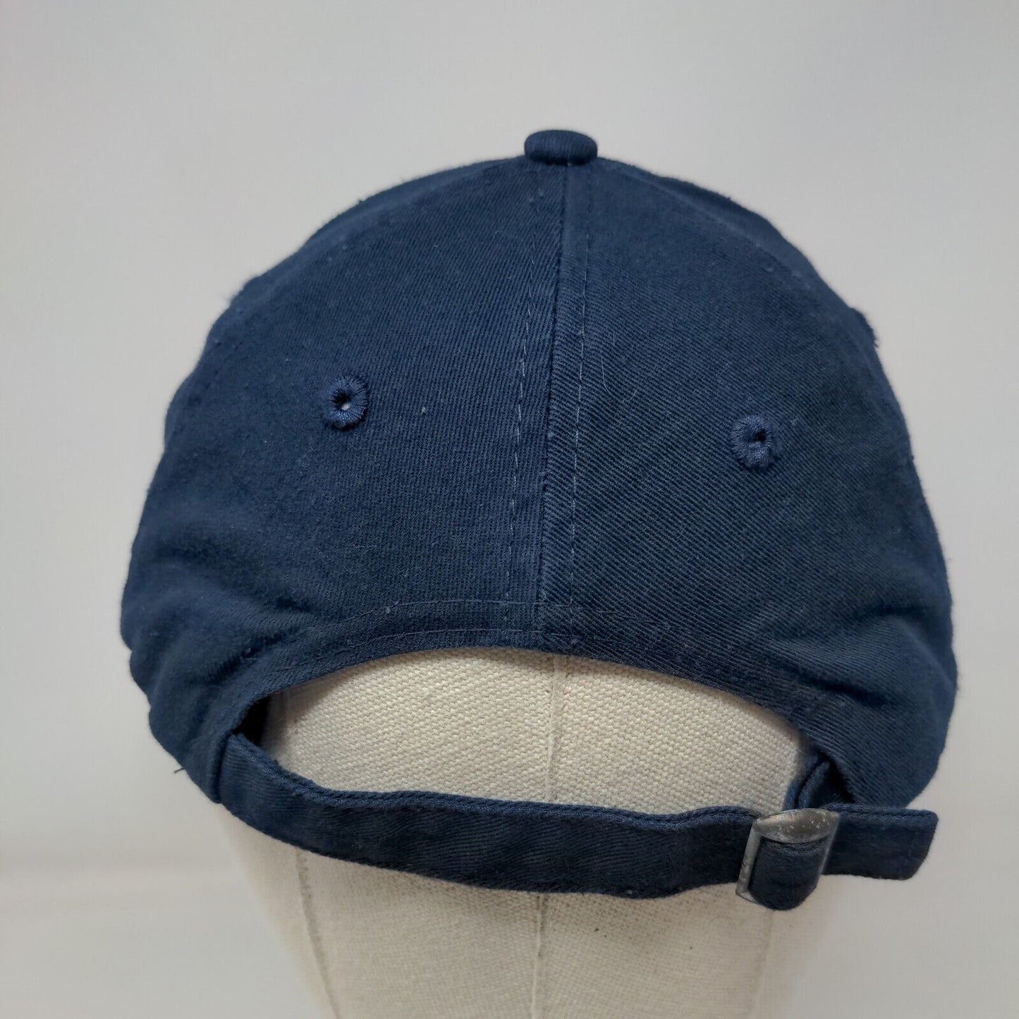 Water Sound Beach Club Ladies Slideback Hat Blue One Size Embroidered Cotton