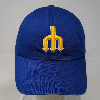 Fan Favorite Seattle Mariners MLB Blue Baseball Cap One Size Cooperstown Trident
