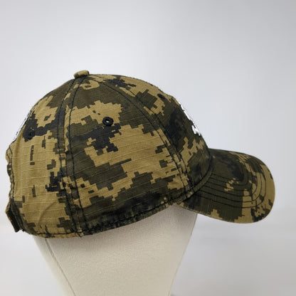 Center Stage Baseball Cap Green One Size Leupold Digital Camo USA Flag Hat