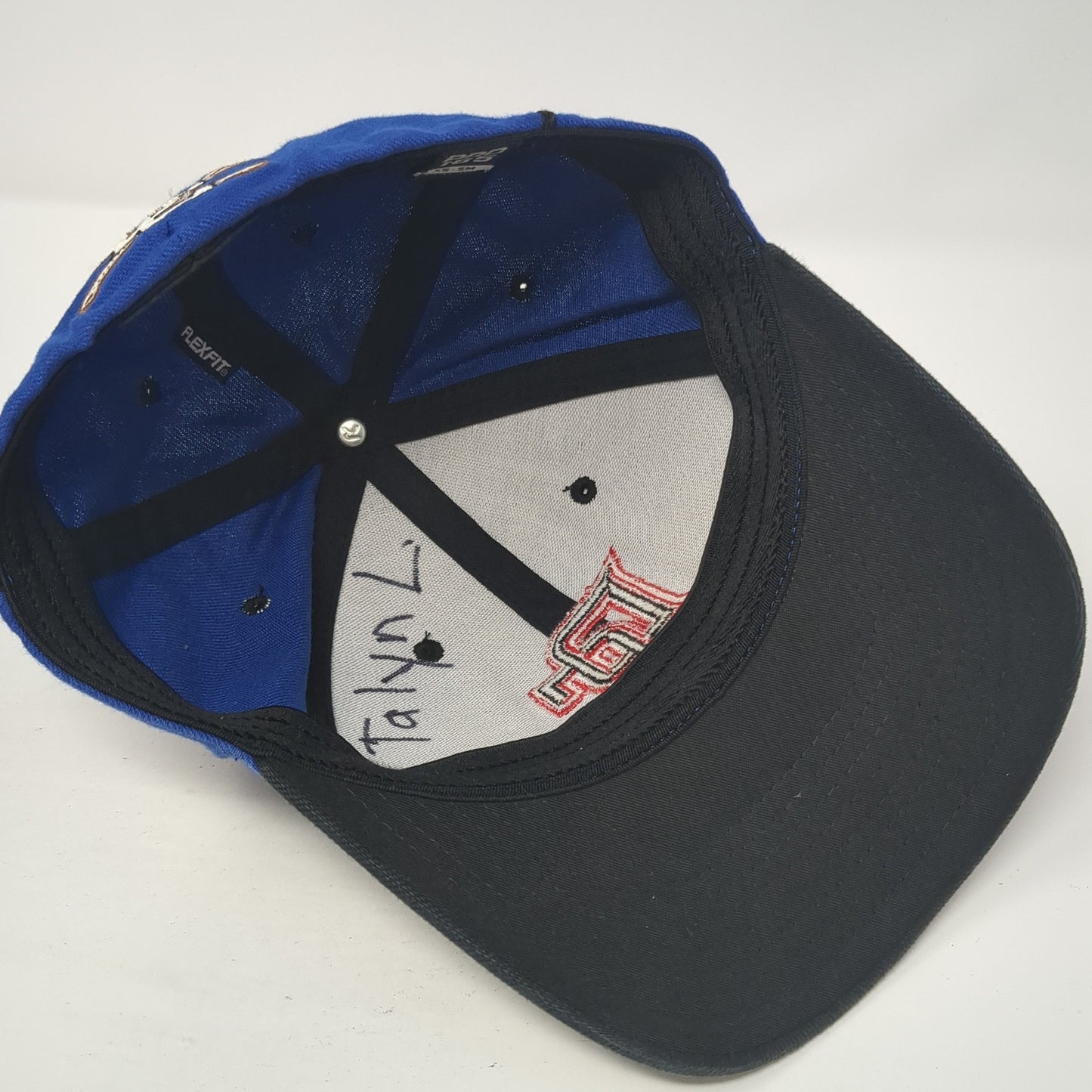 DC Fitted Baseball Cap Blue Small Lightweight Embroidered PRO 185 Richardson