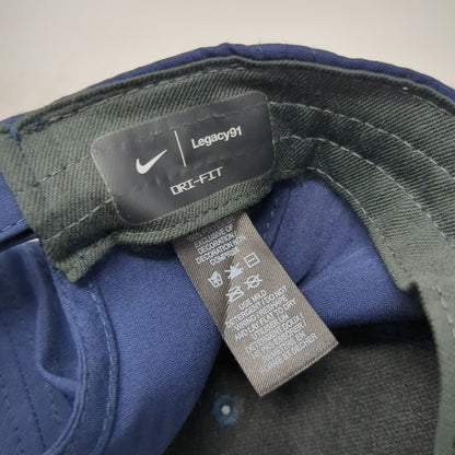 Nike Baseball Cap Blue OSFM Albertsons Boise Open Golf Slideback Hat Legacy91