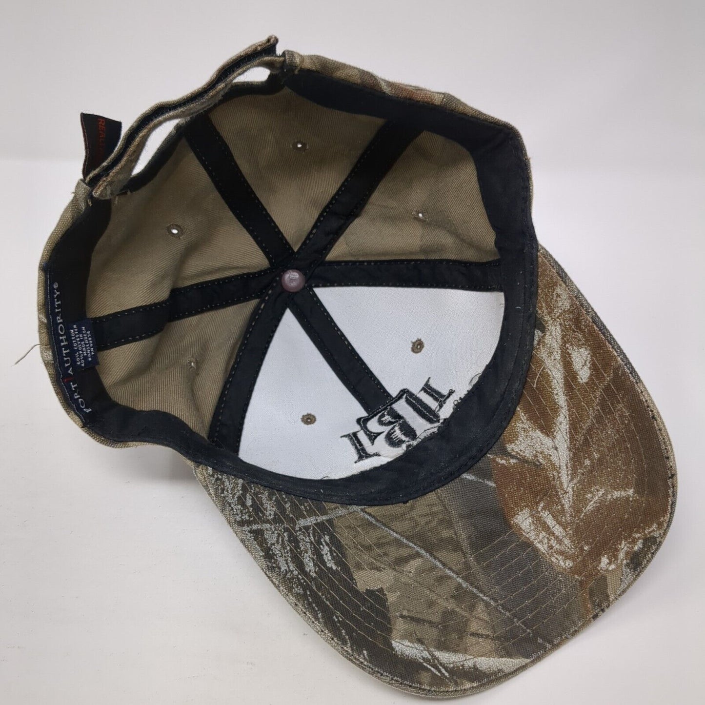 IBI Tanks And Industrial Fabrication Strapback Hat Camouflage OS Port Authority
