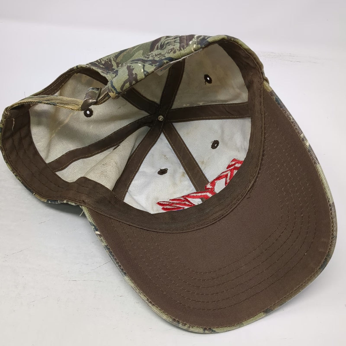 Graffiti Baseball Cap Green Brown One Size Camo KYB Shocks Struts Automotive Hat