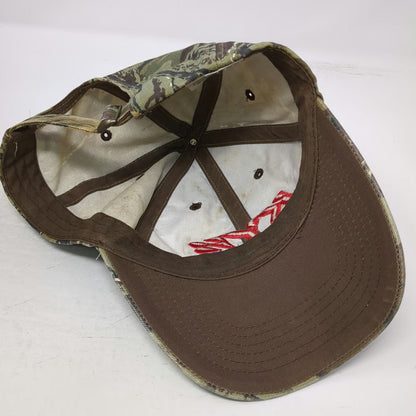 Graffiti Baseball Cap Green Brown One Size Camo KYB Shocks Struts Automotive Hat