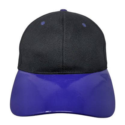 Balera Dancewear Women's Snapback Hat Black Purple Blank Cotton Polyeurothane