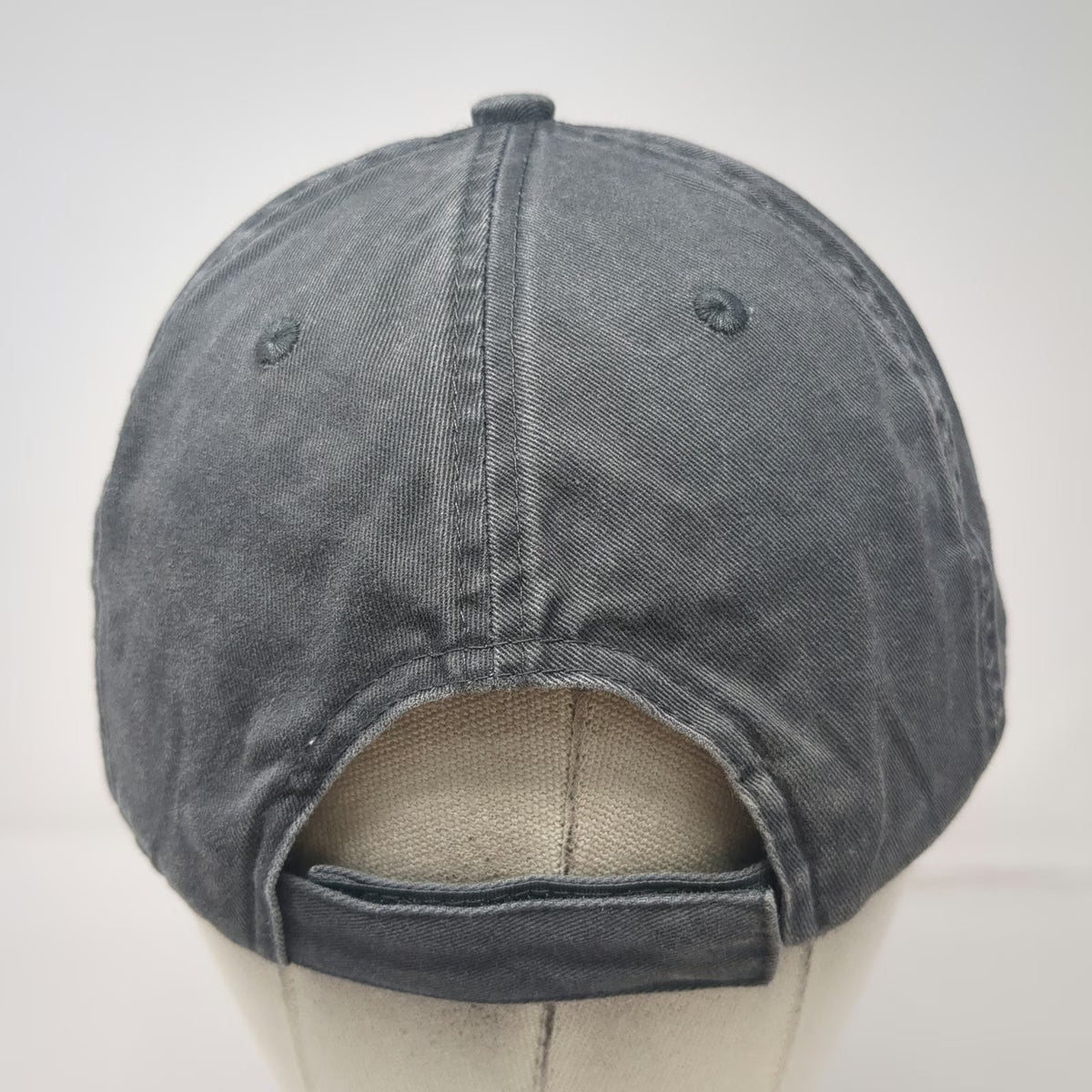 Port Authority Baseball Cap Gray One Size Hilex Poly Novolex Embroidered Hat