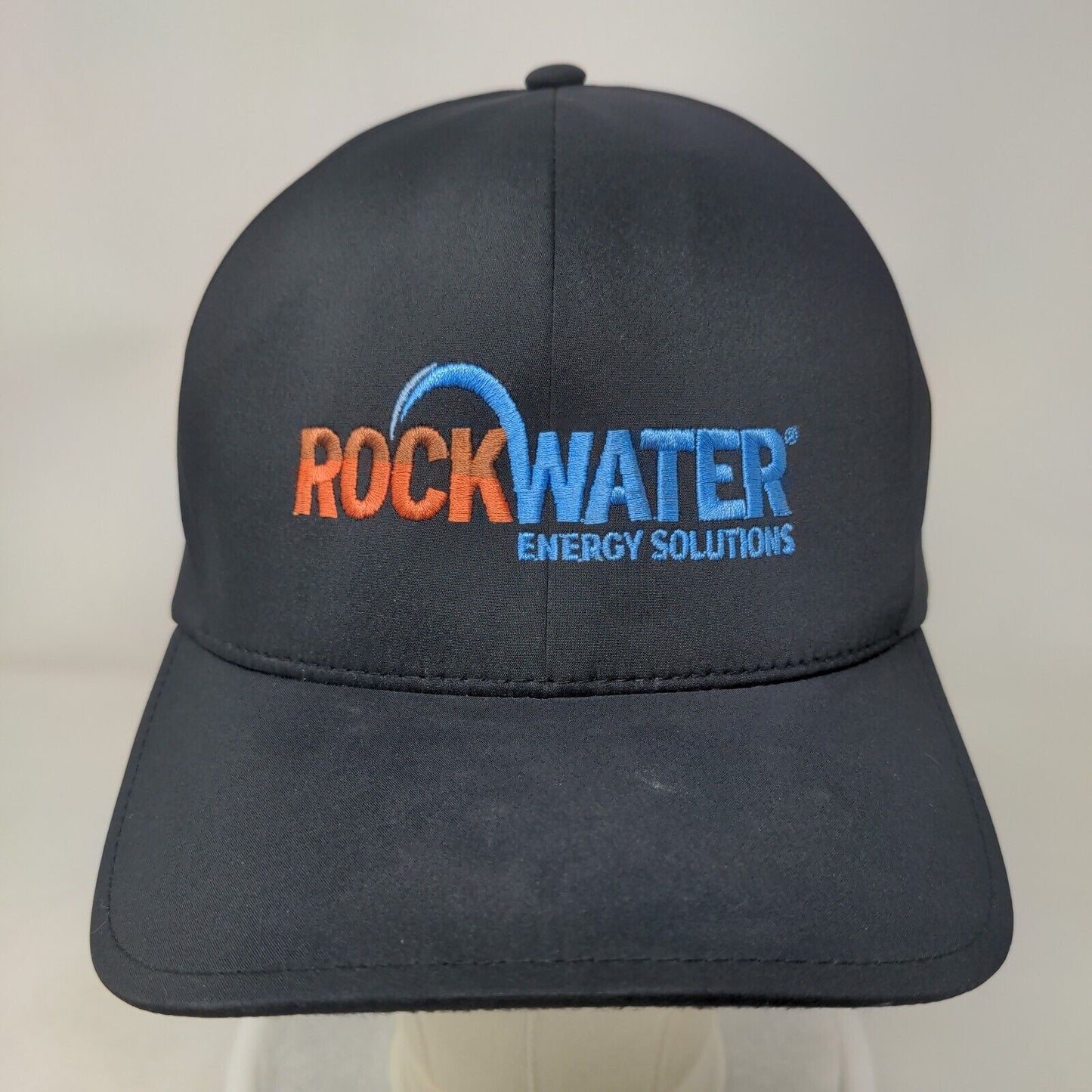 Rockwater Energy Solutions Fitted Hat Black L/XL Embroidered Flexfit Delta