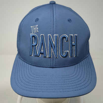 Pukka Snapback Hat Blue One Size The Ranch Steer Skull Performance Golf Cap