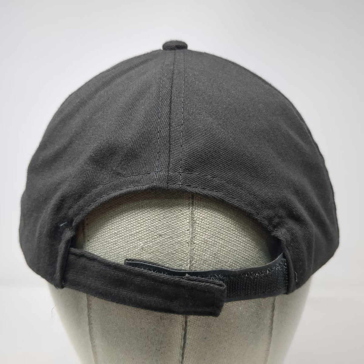 Robbi Baseball Cap Gray One Size Valet Auto Wash Strapback Bow Tie Logo Hat