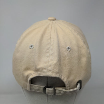 Facet Slideback Hat Tan One Size Adjustable Embroidered Oakmark