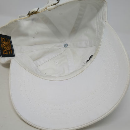 Yupoong Baseball Cap White One Size Pickle Tour Pickleball Slideback Cotton Hat