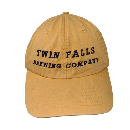 Twin Falls Brewing Company Slideback Hat Orangish-Tan One Size Port Authority