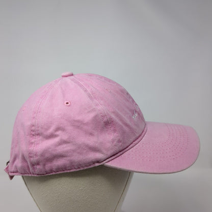 Bad Hair Day Slideback Hat Pink One Size Adjustable Embroidered 6 Panel
