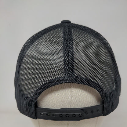 Sexy As Flock Snapback Trucker Hat Black One Size Adjustable Mesh Back Yupoong