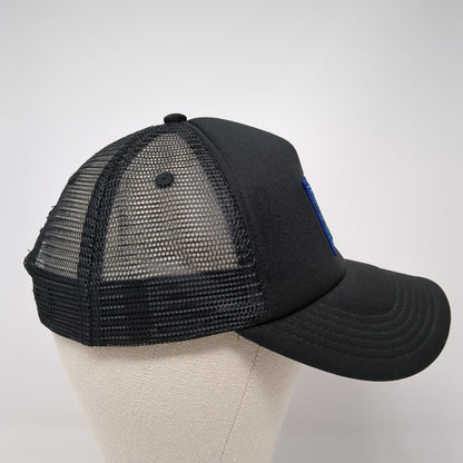 Boardriding Co Snapback Mesh Back Trucker Hat Black 55cm Quiksilver