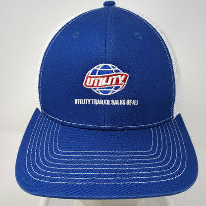 Outdoor Cap Trucker Hat Blue One Size Utility Trailer Sales of NJ Mesh Snapback