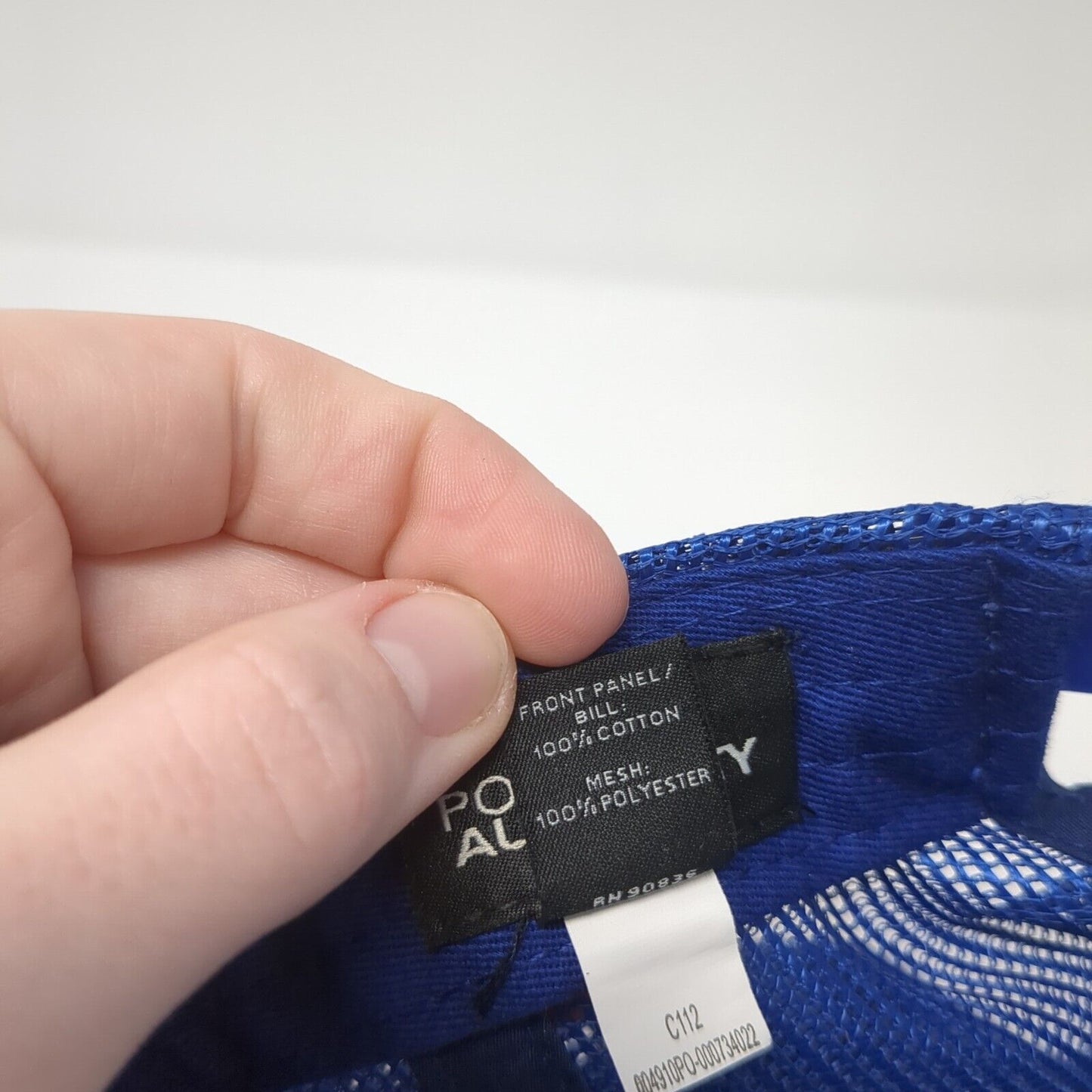 Leadership Boise 2023 Snapback Trucker Hat Blue One Size Adjustable Mesh Back