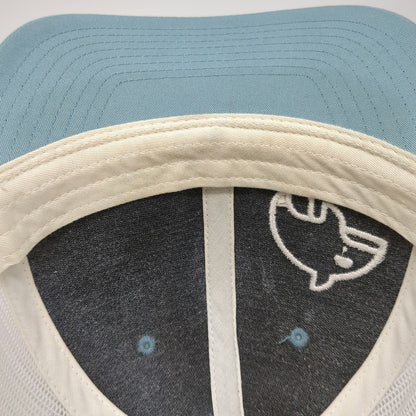 You Know Trucker Hat Blue One Size Snapback Mesh Back Killer Whey Orca Logo Cap
