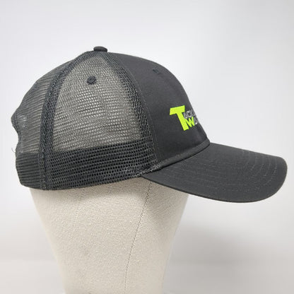 Otto Trucker Hat Gray One Size Tackle Warehouse Fishing Bass Mesh Snapback Cap