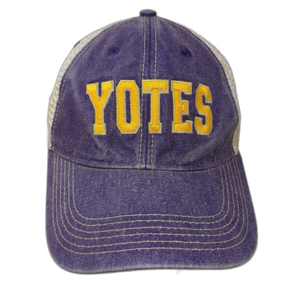 College of Idaho Coyotes Legacy Purple Trucker Hat One Size Mesh Snapback Yotes