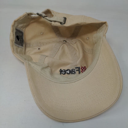 Facet Slideback Hat Tan One Size Adjustable Embroidered Oakmark