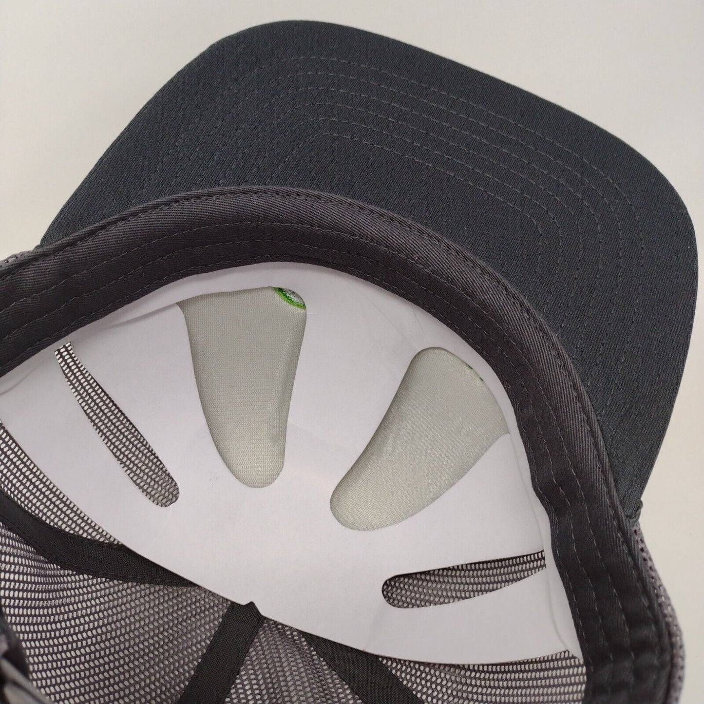 Core Building Co Snapback Rope Trucker Hat Gray OSFA Mesh Back