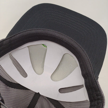 Core Building Co Snapback Rope Trucker Hat Gray OSFA Mesh Back