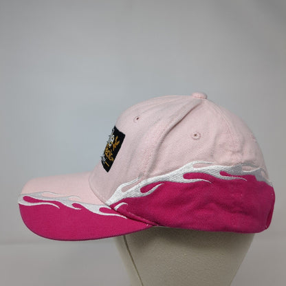 Eagle Pack Natural Pet Food Strapback Hat Pink OSFM Embroidered Magic