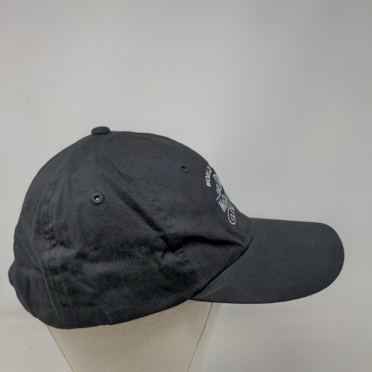 World Famous Dr. McGillicuddy's Est. 1865 Strapback Hat Black One Size Cotton