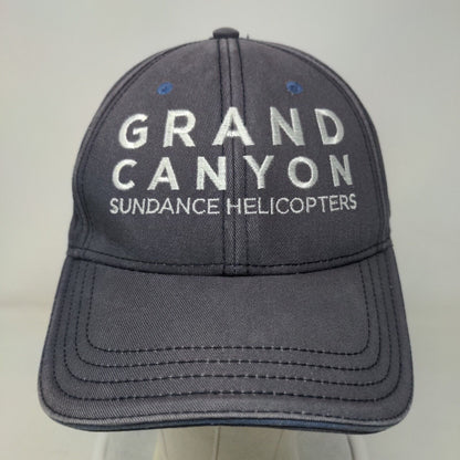 Grand Canyon Sundance Helicopters Strapback Hat Blue OS Adjustable Camp David