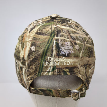 Ducks Unlimited Slideback Hat Camo One Size Hunting Outdoor Cap 6 Panel