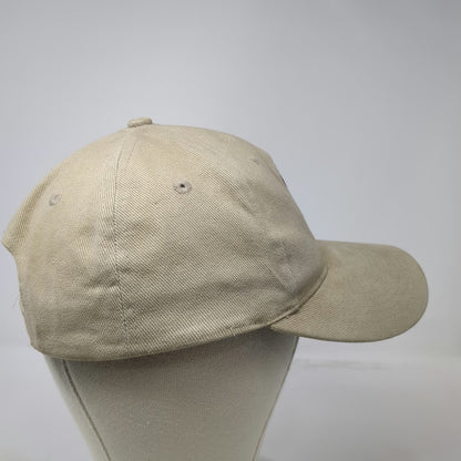 Mega Cap Baseball Cap Beige One Size UCP Logo Snapback 100% Cotton 6 Panel Hat