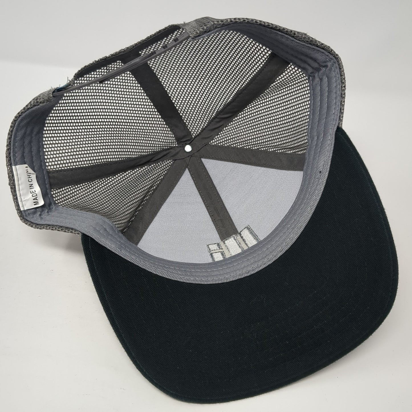 McMillen Jacobs Associates Snapback Trucker Hat Black One Size Mesh Back