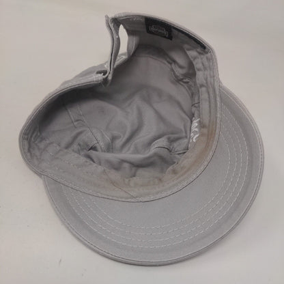 Harley-Davidson Motorcycles Strapback Cadet Army Cap Hat Gray One Size