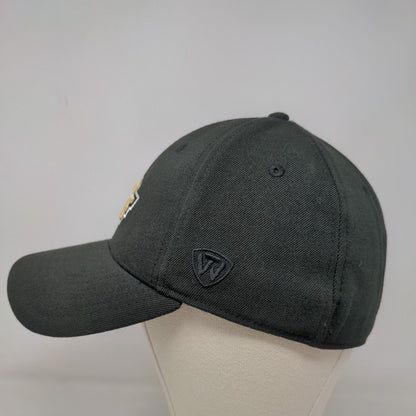 Top of the World Men's Fitted Hat Black OSFA UCF Knights Embroidered Logo