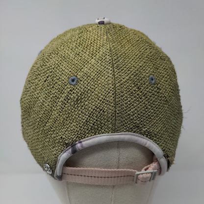 Lululemon Athletica Slideback Straw Hat Multicolor One Size Adjustable Blank