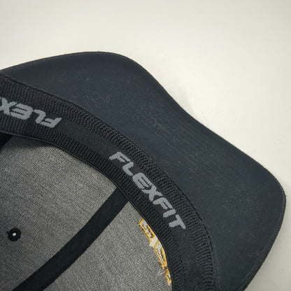 TravisMathew Baseball Cap Black XL Hat ESI Embroidered Performance Flexfit
