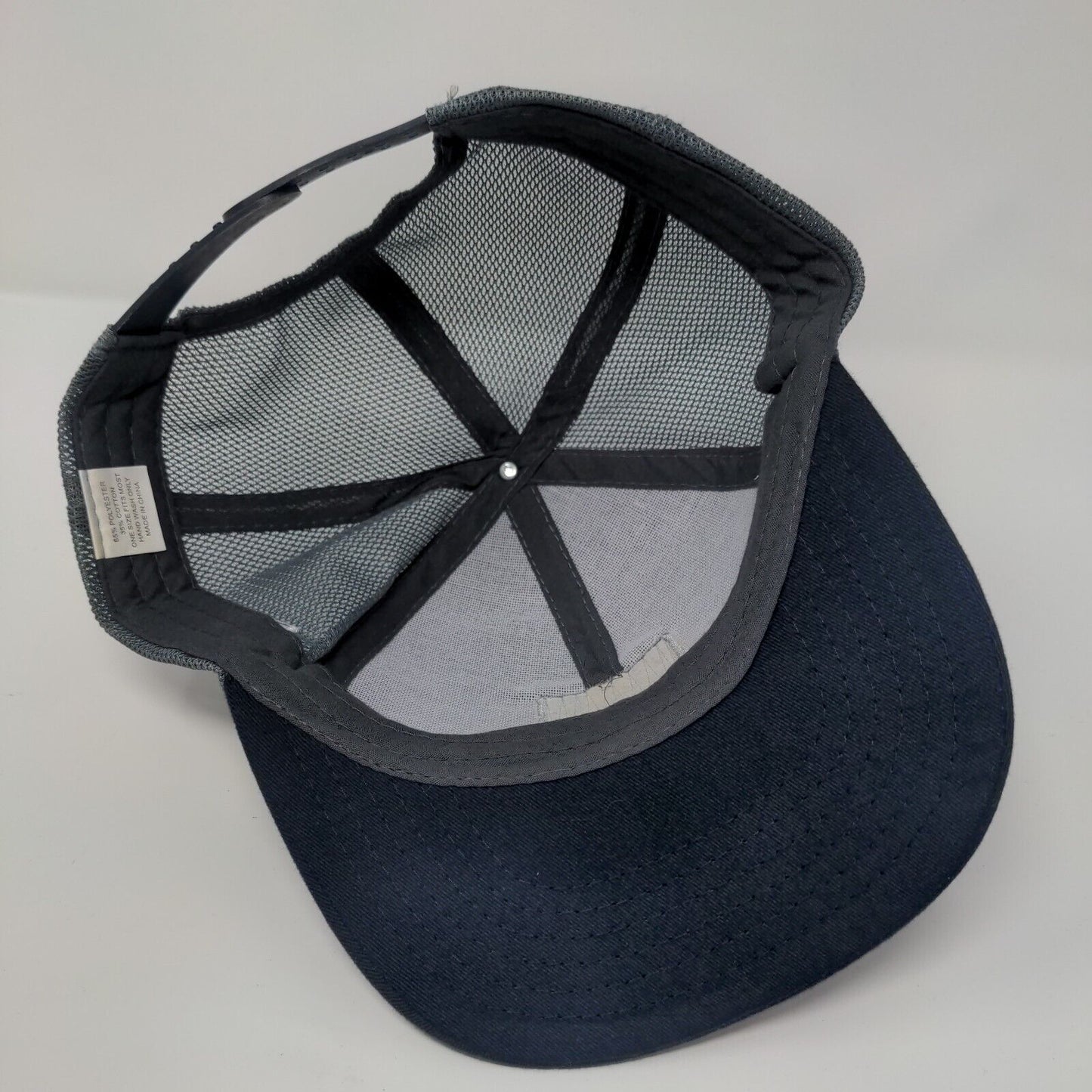 We Stand Together To Reinvent The Way Our World Is Built Trucker Hat Blue OSFA