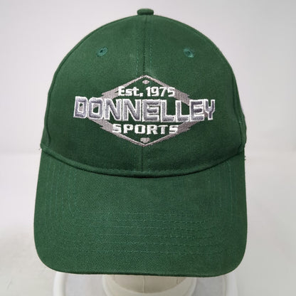 Russell Athletic Baseball Cap Green One Size Donnelley Sports Strapback Hat