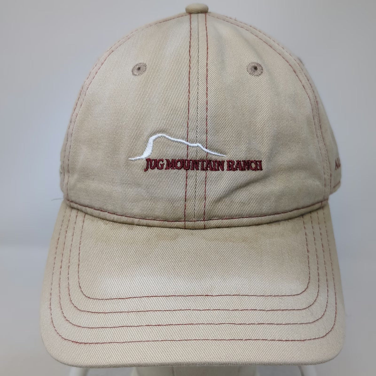 Pukka Baseball Cap Beige One Size Jug Mountain Ranch McCall Idaho Cotton Hat