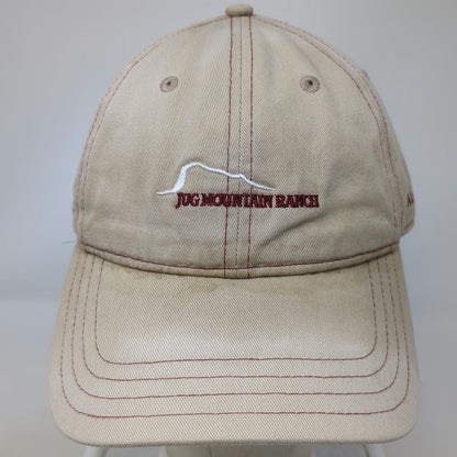 Pukka Baseball Cap Beige One Size Jug Mountain Ranch McCall Idaho Cotton Hat