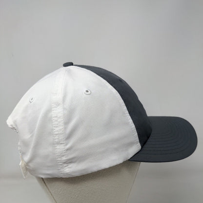 Richardson Strapback Hat Gray One Size Adjustable Embroidered Colorblock