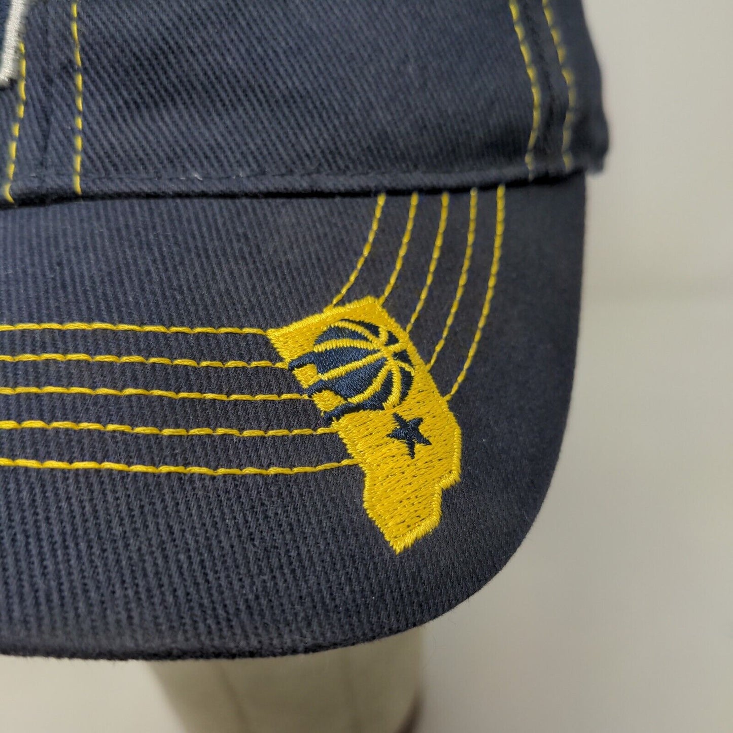 Fan Favorite Boy's Strapback Hat Blue Adjustable Embroidered Indiana Pacers Logo