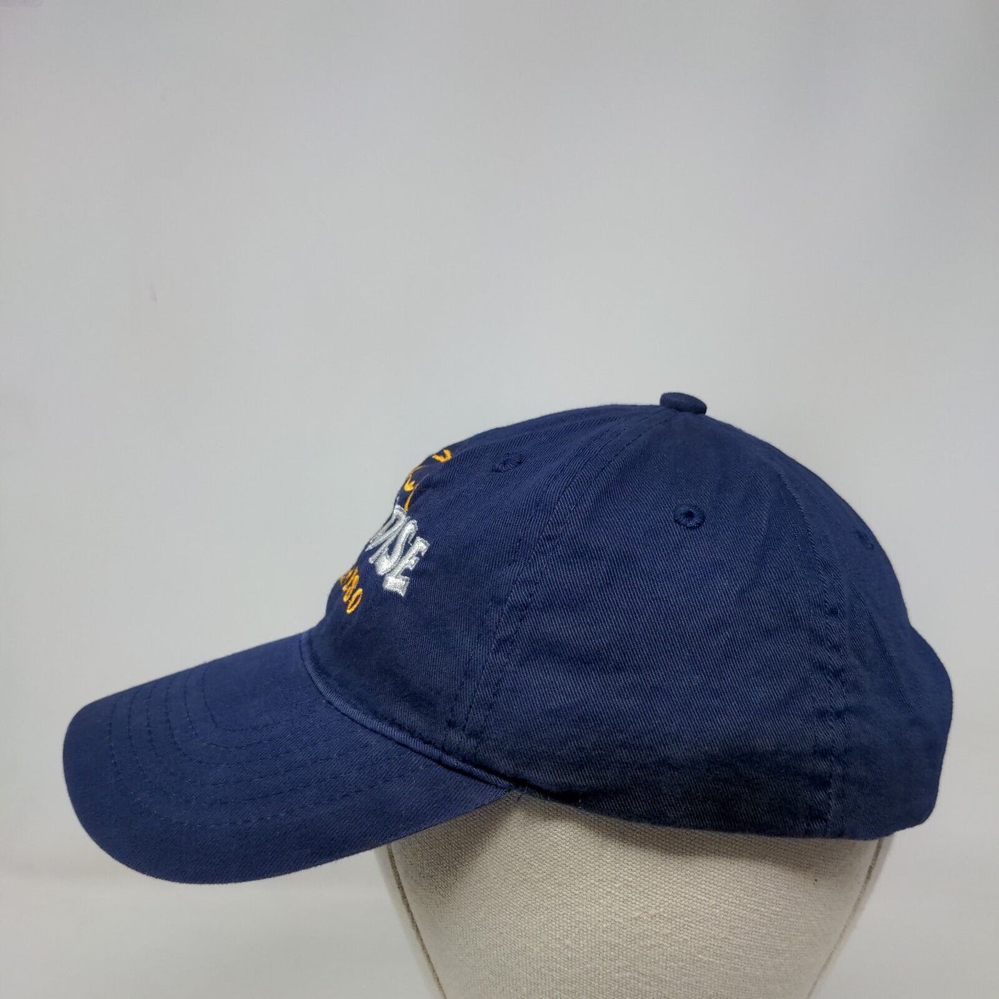 Paradise Progreso Strapback Hat Blue One Size Embroidered Adjustable