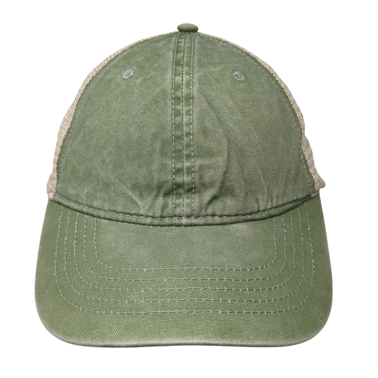 Unbranded Slideback Trucker Hat Terrace Green One Size Mesh Back Blank