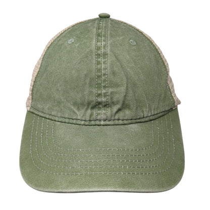 Unbranded Slideback Trucker Hat Terrace Green One Size Mesh Back Blank