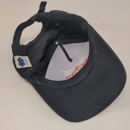 Coca-Cola Fort Worth Slideback Hat Black One Size Adjustable Embroidered BIG X