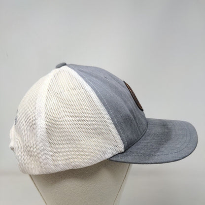 Leelanau Cellars Drink Up North Snapback Mesh Back Trucker Hat Gray One Size